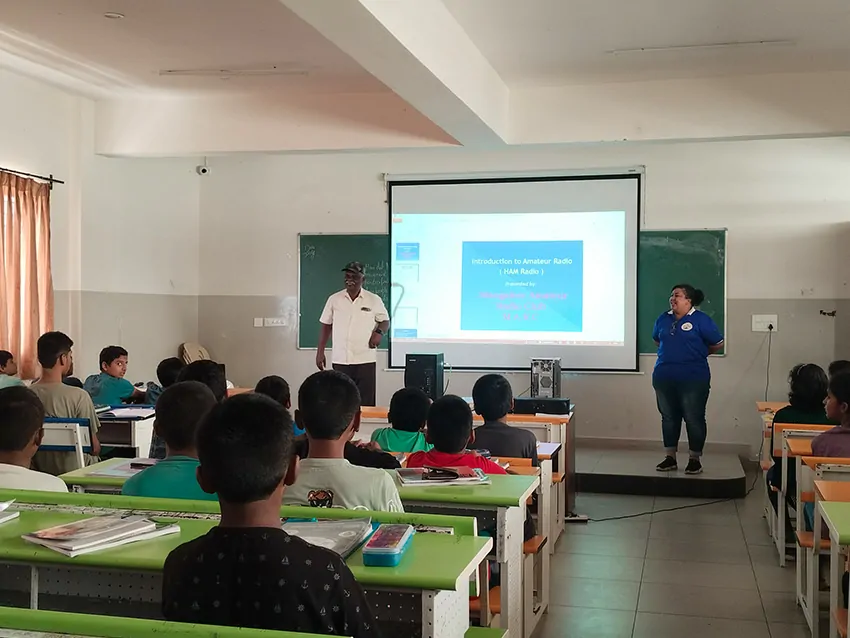 Scouts and Guides training session