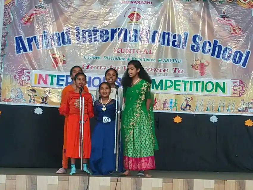 Interhouse Competition Grade I to Grade VII.